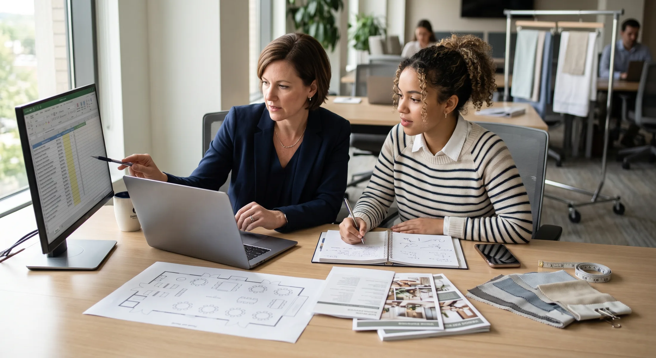 Corporate event intern assisting with vendor research and event planning