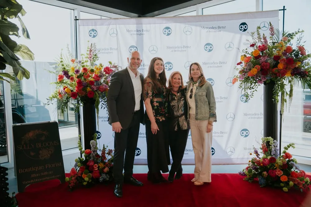 Dealership grand opening brand moment with showroom presentation