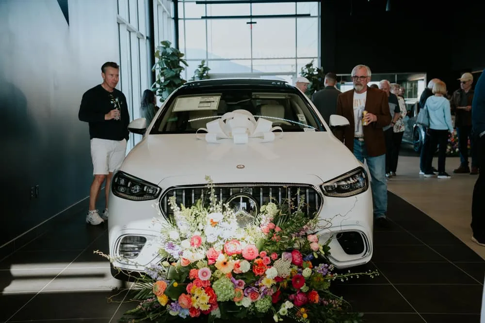Product launch and brand activation event inside a premium showroom